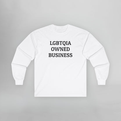 LGBTQIA Owned Business Long Sleeve Tee