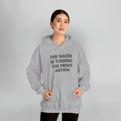 The Water Is Turning the Frogs Antifa! Hoodie