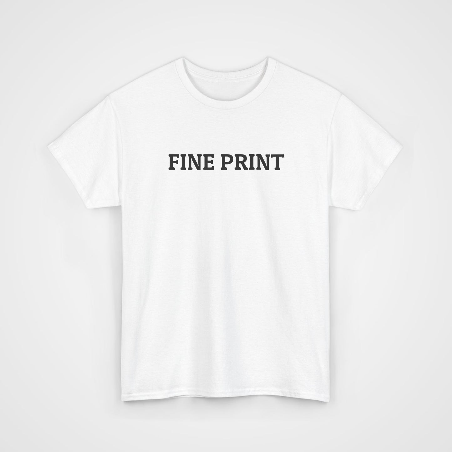Fine Print Tee