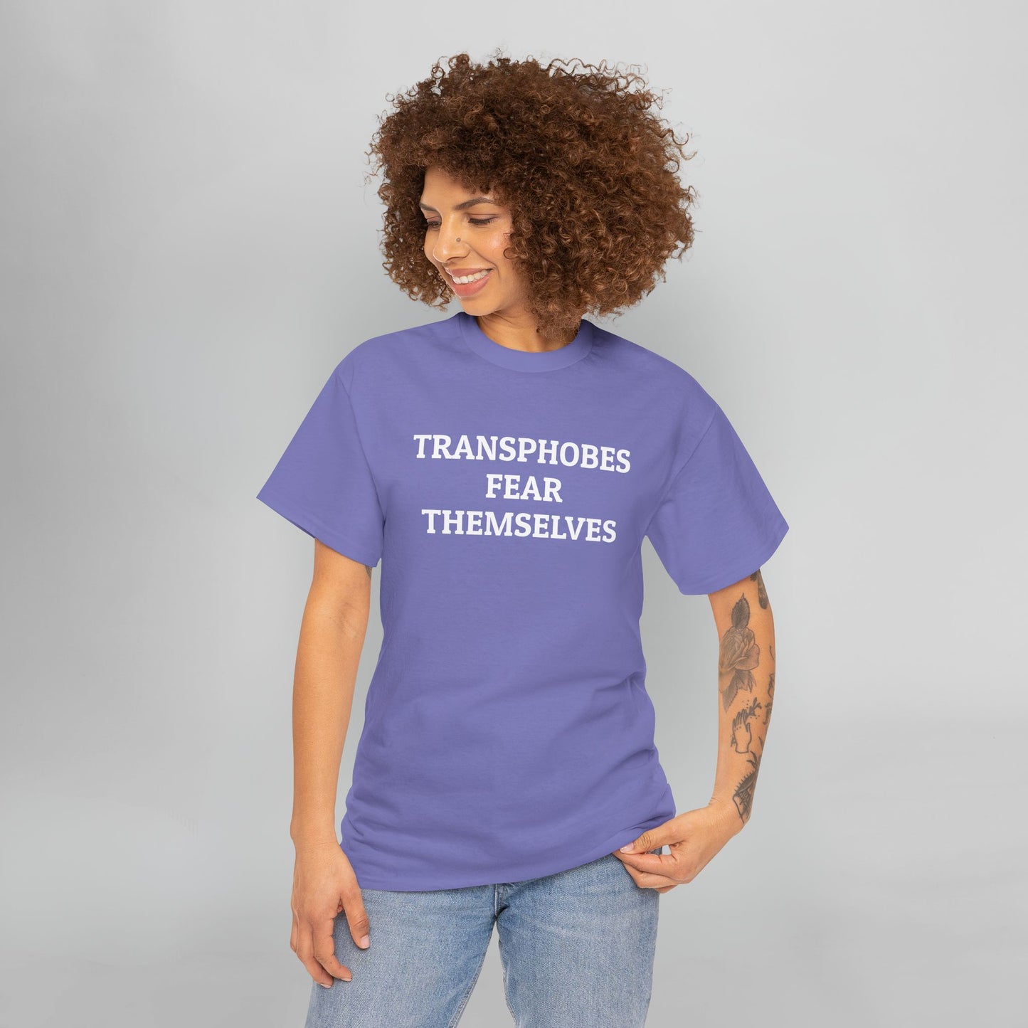 Transphobes Fear Themselves Tee