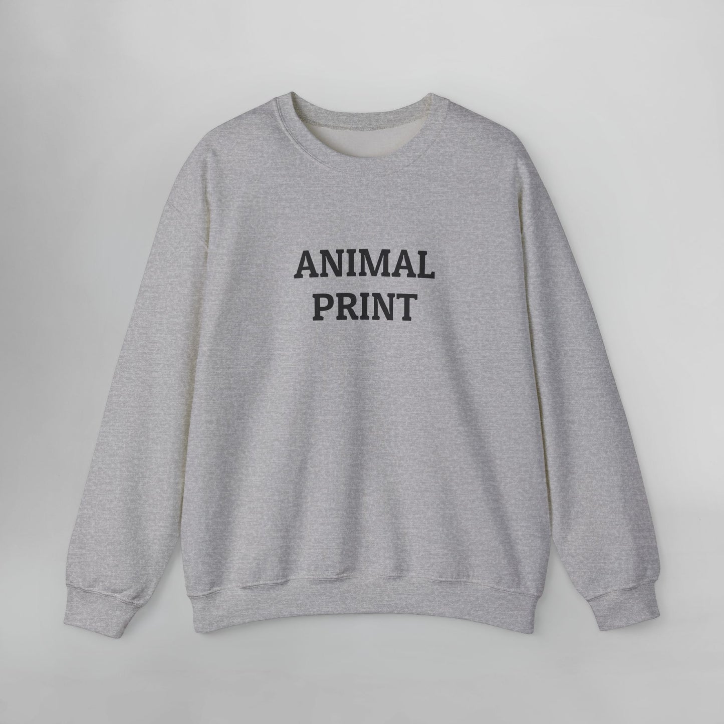 Animal Print Sweatshirt