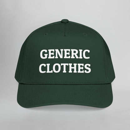 Generic Clothes Embroidered Mid Profile Baseball Cap