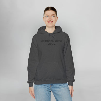 World's Smallest Violin Hoodie
